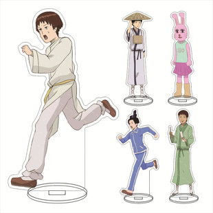 16cm搞笑漫画日和立牌小野妹子河合曾良亚克力摆件手办动漫周边