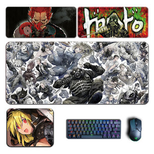 异兽魔都鼠标垫开曼二阶堂詹森春日部键盘垫桌垫动漫周边定制