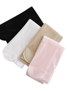 儿童光腿神器丝袜白色舞蹈袜夏超薄透明女童防脱丝任意剪连裤袜