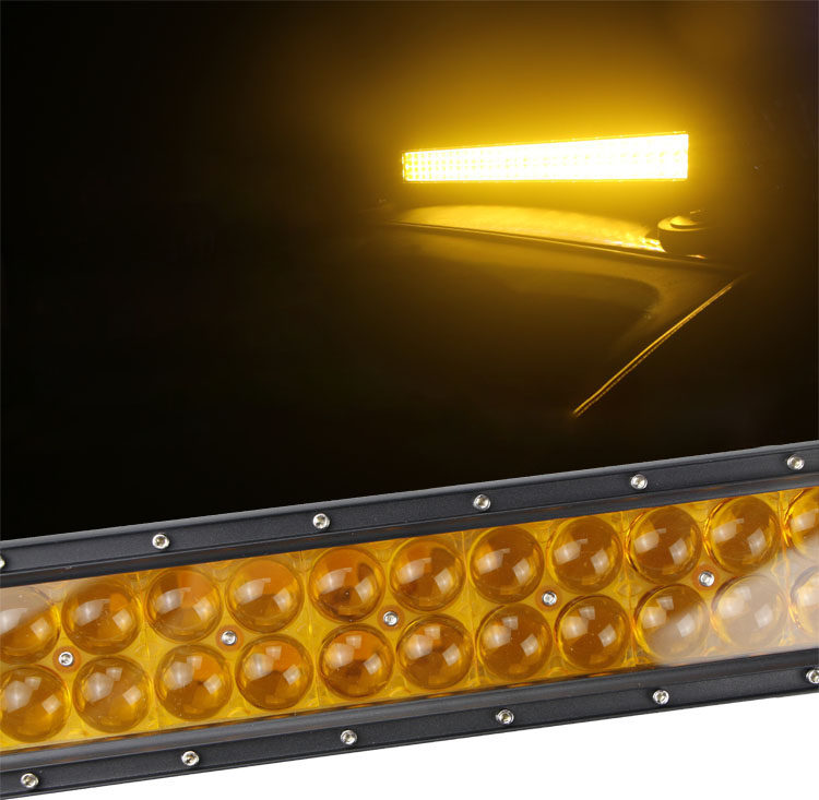 led长条轿车12v/24v透镜黄光射灯