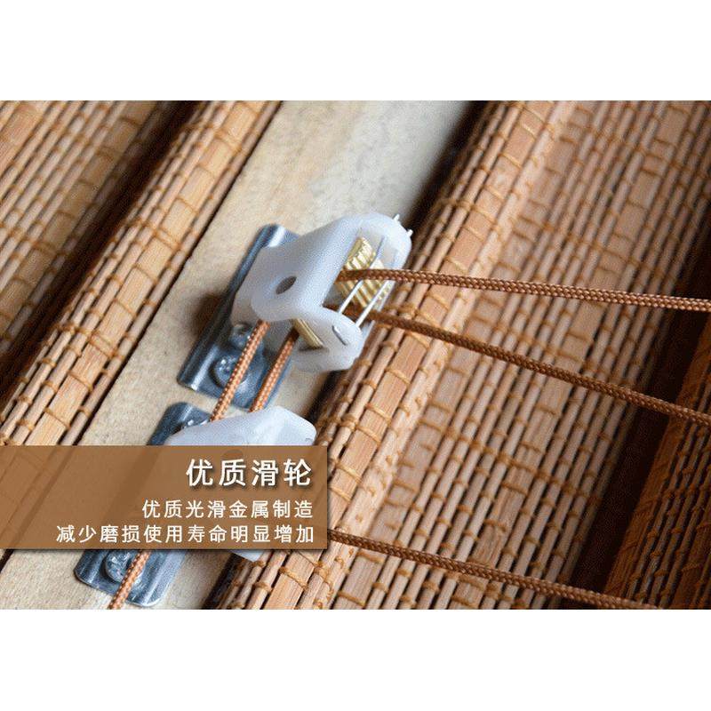 高档竹帘通风隔热竹卷帘卷帘竹帘厂家直销竹窗帘送帘头配件