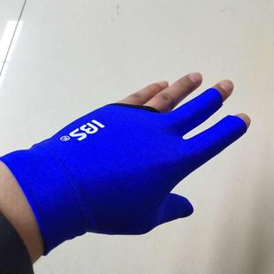 ibs台球三指手套台球手套黑八桌球左手漏指手套台球斯诺克配件
