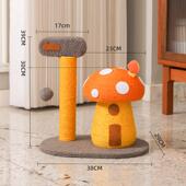 蘑菇剑麻猫抓板耐磨耐抓猫爬架磨抓猫抓柱猫咪用品厂家批发