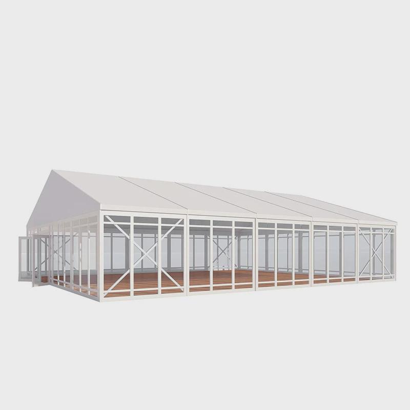 棚子户外篷房透明婚礼婚庆大型帐篷户外大棚聚会宴席会议透明展棚