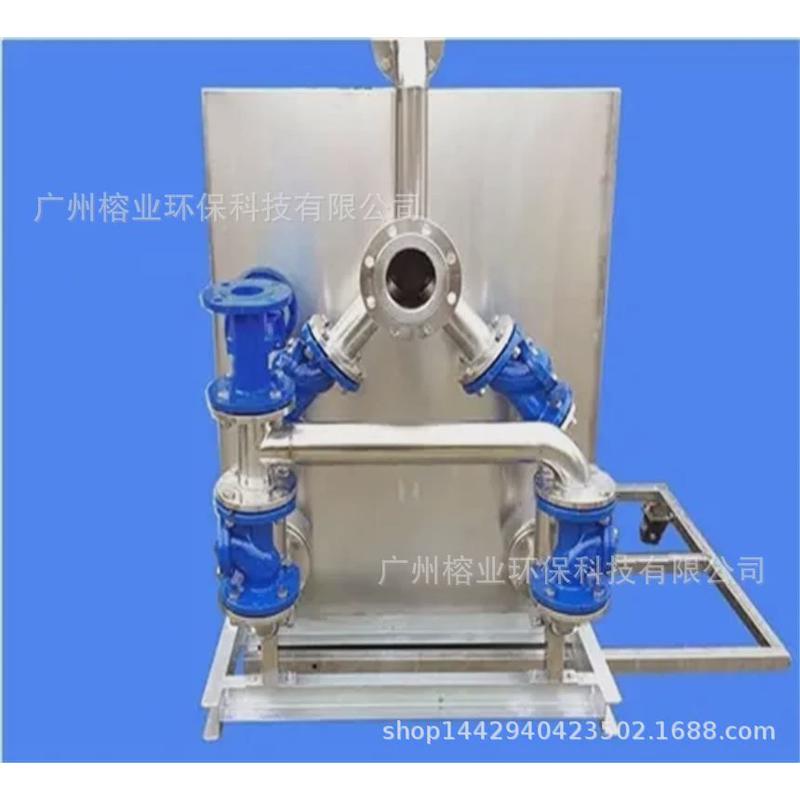 hywt污水提升装置污水提升设备不锈钢塑料污水提升器