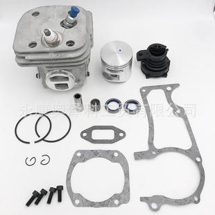 热销汉军直供油锯配件适用富世华胡斯华纳hus365372活塞进气管气