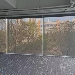 办公室卷帘窗帘厨房升降卷式拉卧室书房阳台遮阳遮光窗帘成品批发