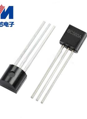 全新现货bc560ato-92pnp型直极放大三极管双插晶体管