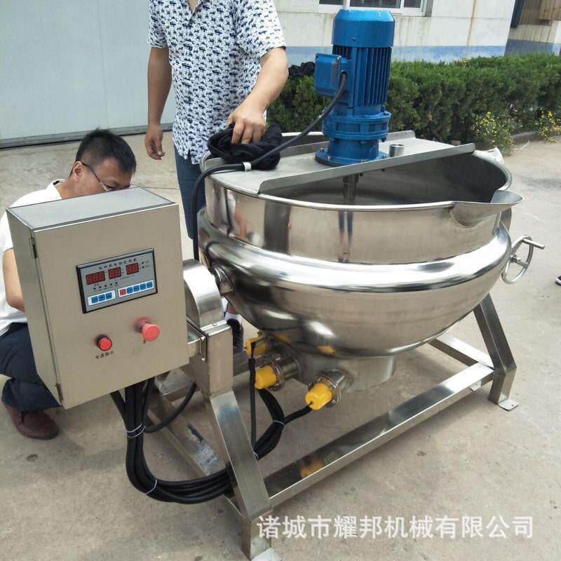 电加热熬糖机商用自动搅拌糖稀熬制机麦芽糖熬制机