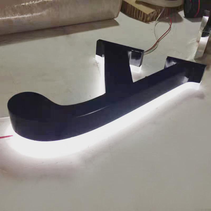 广告牌门牌制作户外商场门头招牌3d立体发光字户外落地字景观字