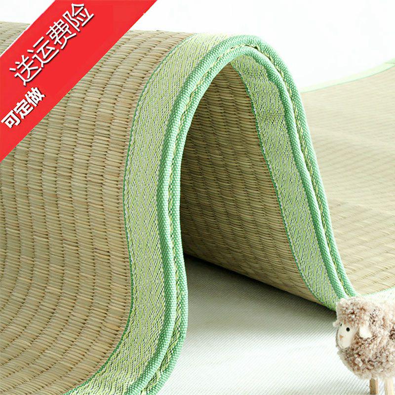 7l8k传统双人床1.8草席芦苇席草编天然地垫帘子老式凉席草席子