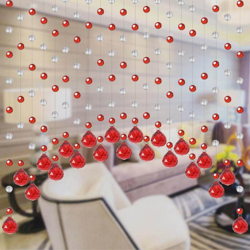 珠帘水晶隔断帘子挂帘半门帘客厅轻奢玄关屏风卧室免打孔卫生新品,居家布艺,珠帘/挂帘,淘宝优惠券,粉丝福利购,淘宝优惠卷