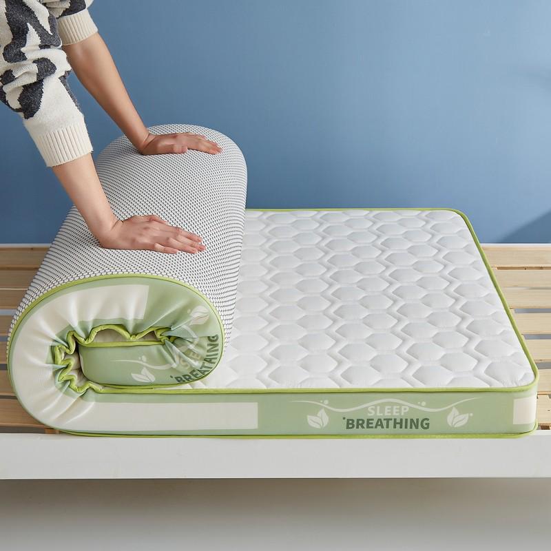 折叠床垫软垫学生单人海绵宿舍乳胶褥子记忆棉垫被90x190寝室