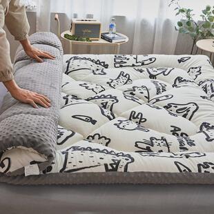 1米5家用榻榻米床垫软垫褥子1.2米宿舍学生单人儿童打地铺睡垫被