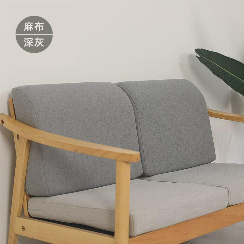 沙发长方形靠背客厅硬厚海绵沙发靠背垫腰靠大号床头可拆洗大靠枕