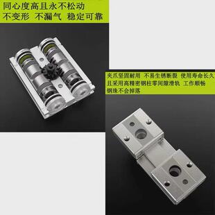 热销气立可气缸hdf1212hdf1224hdf1616hdf1632hdf2040夹平行滑轨