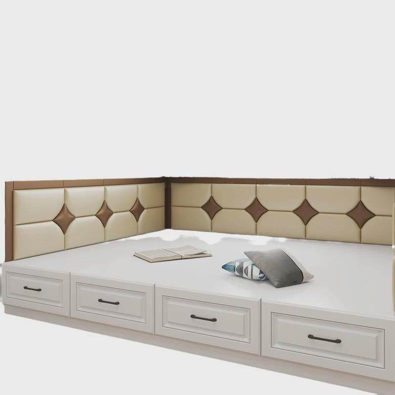 热销榻榻米床围软包炕围墙贴背景墙防撞电热炕自粘卧室床头板靠背