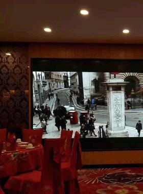 惠州维也纳酒店屏p4led显示屏电子广告led屏高清电子广告数字室内