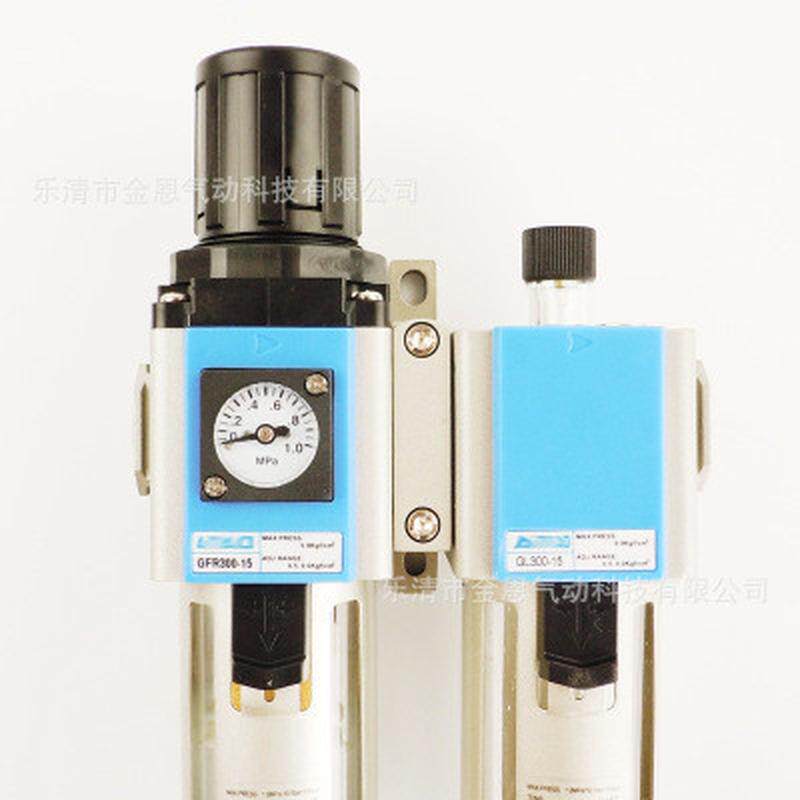 亚德客型g系列二联件两联体gfc300-15-104分接口过滤器