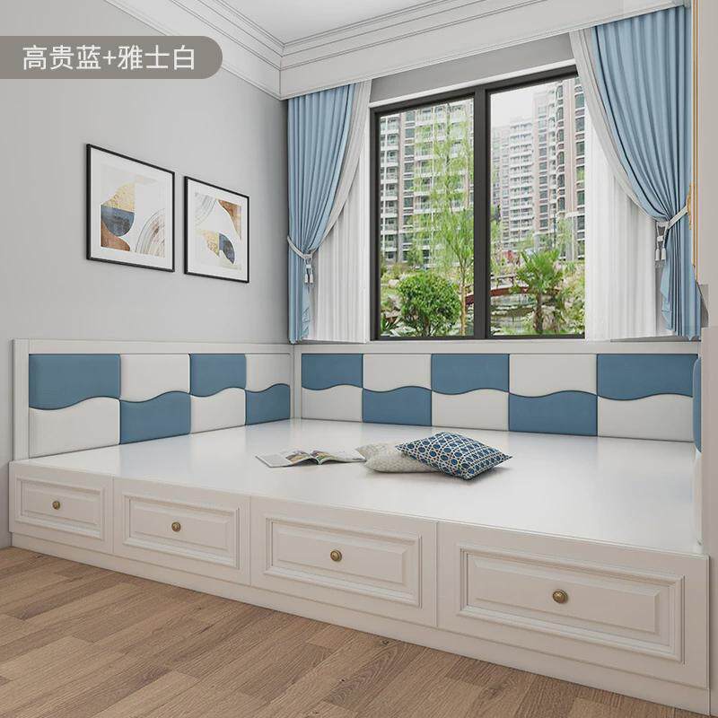 批发墙围炕围子靠背垫床头板软包儿童防撞墙贴护墙自粘榻榻米软包