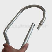 铝合金大挂钩高空攀登保护安全钩钢管保险钩12cm开口余锁保险型