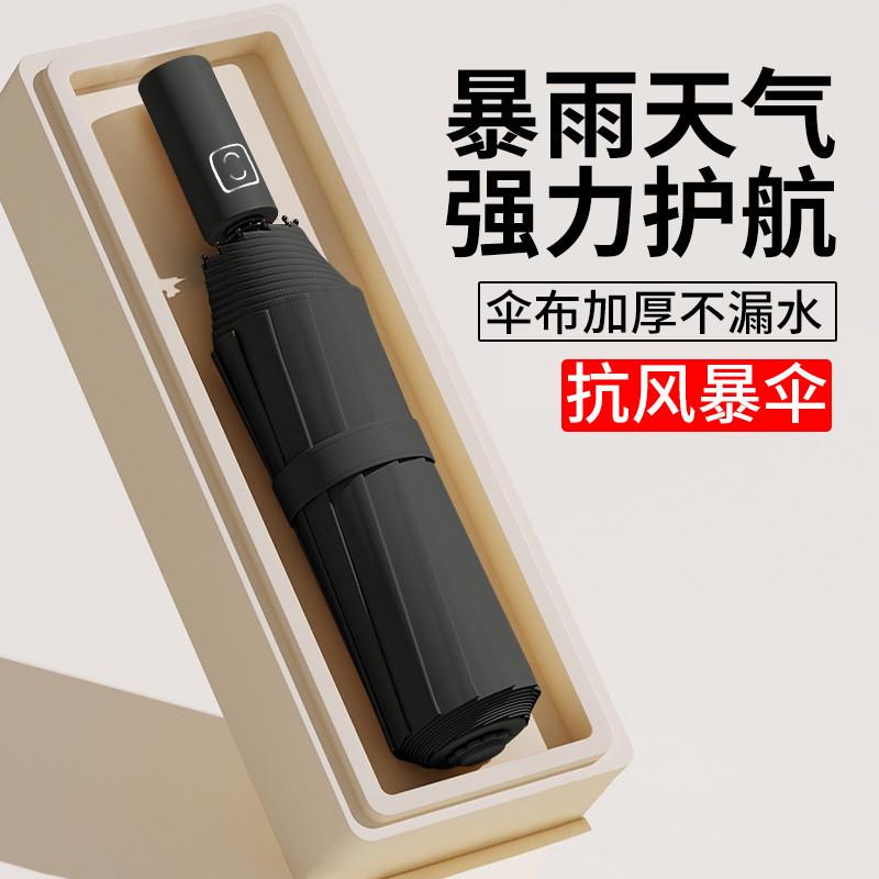 伞自动24骨雨伞批发大号超大太阳伞黑胶女防晒遮阳伞