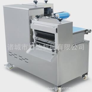 连续式三维立体冰鲜肉切丁机一次切丁切条切片连续式切肉丁机