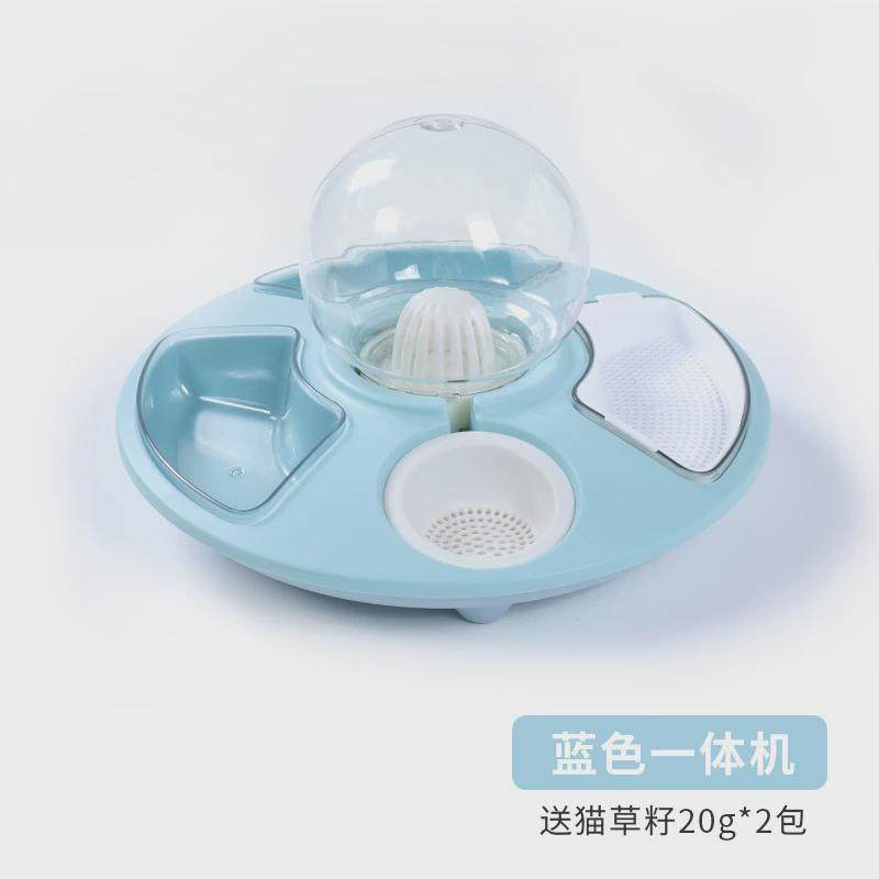 多功能猫咪喂食器自动饮水宠物碗猫草盆防打翻食具猫咪饭碗水碗,宠物/宠物食品及用品,其它宠物,淘宝优惠券,粉丝福利购,淘宝优惠卷