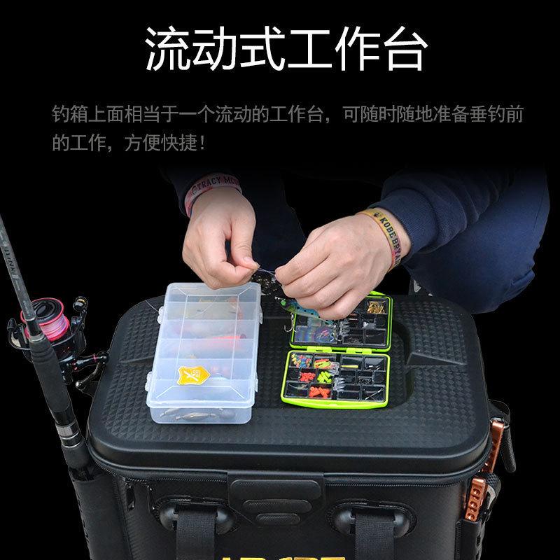 澳仕玛路亚筏eva箱钓箱多功能钓鱼桶活鱼桶新款海钓箱鱼箱工厂