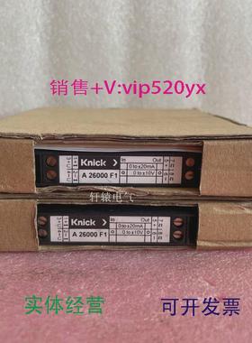 现货供应KnickA26000F1科伲可全新VariTrans控制器A26000F1