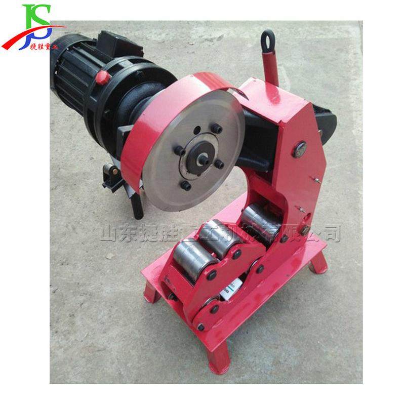 小型大管径切管机无毛刺镀锌管子切割机0.75kw钢管断管机销售