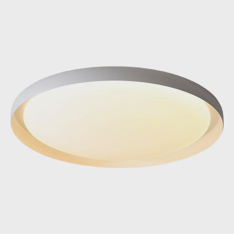 圆形led吸顶灯具主卧室房间简约现代书房家用极简大气吸顶灯