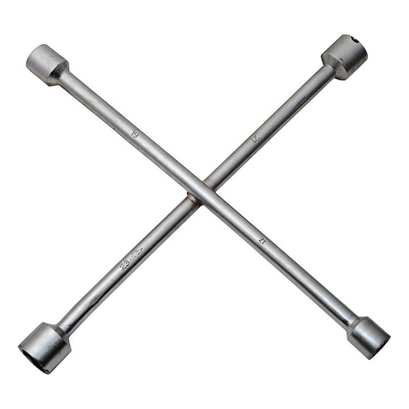 批发豹十字扳手特斯耐磨内载拆车拆换汽车轮胎工具两用套筒板手