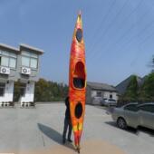 海洋舟独木舟皮划艇单人硬艇塑料塑滚艇