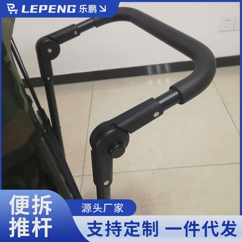 户外露营车家用购物拉货小推车拉杆多功能可折叠推杆露营车
