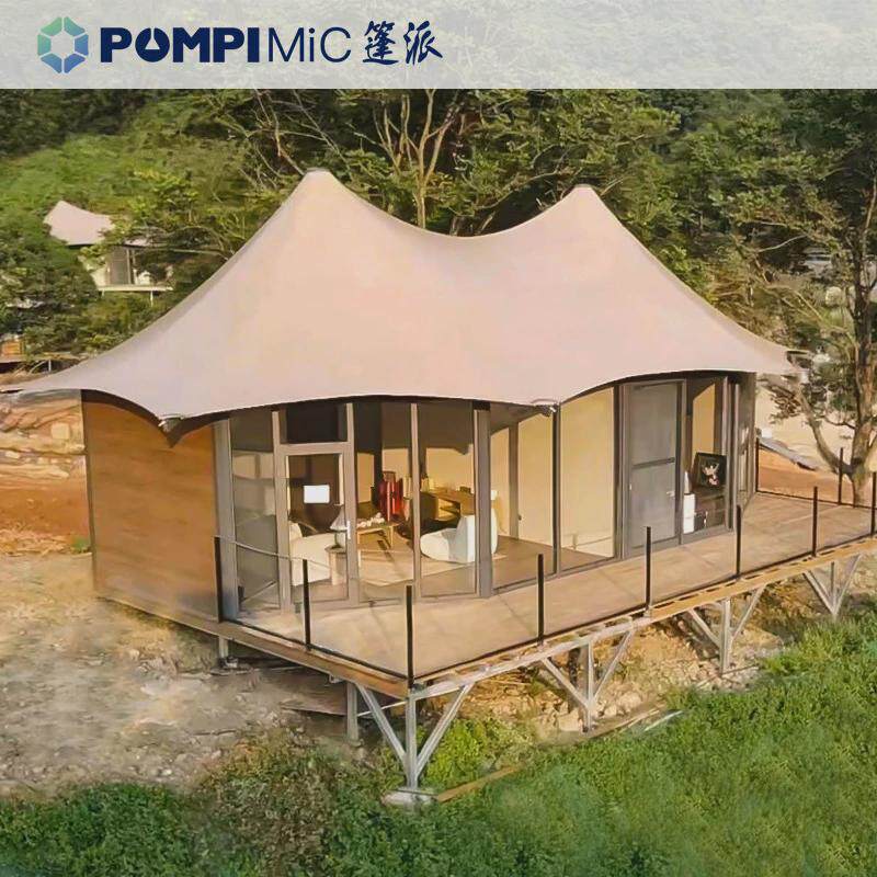 野奢景区度假高端星空帐篷一室一厅乡村文旅豪华酒店住宿账篷
