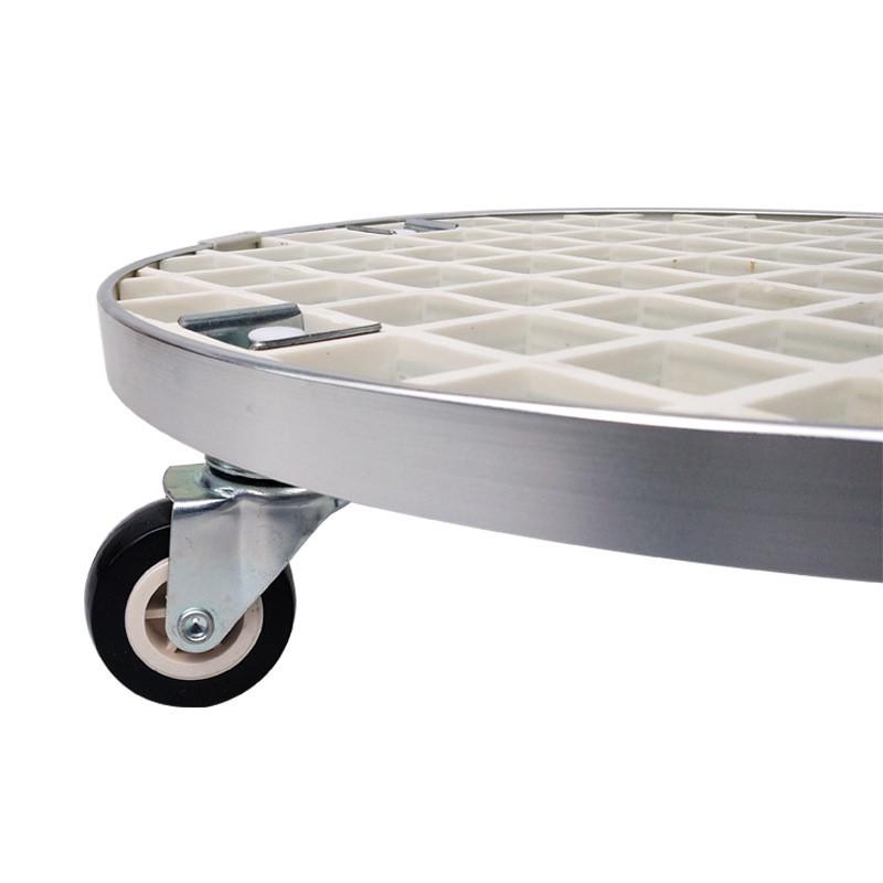 正方形可移动花架底盘花盆托盘多功能底座带万向轮滚轮滑轮包邮