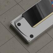 KBDfans TET客制化机械键盘热插拔gasket阳极电泳金属diy套件