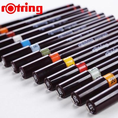 德国Rotring红环易受型制图针笔绘图笔可灌水可加墨勾线笔针管笔
