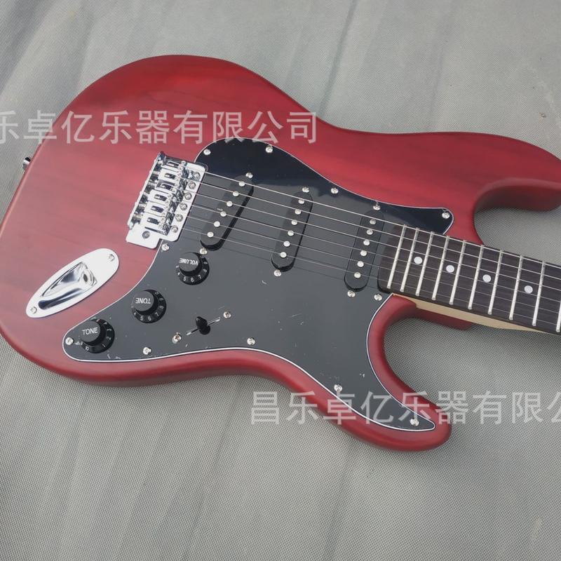 st电吉他哑光专业初学入门guitar吉他