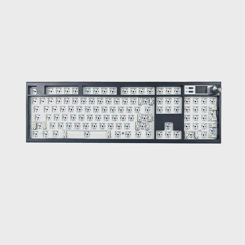 GMK104三模客制化DIY机械键盘套件热插拔RGB背光支持via改键图片