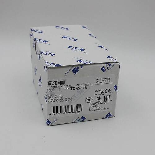 eaton/伊顿开关隔离负荷凸轮开关t0-2-1/eto-2-1/e