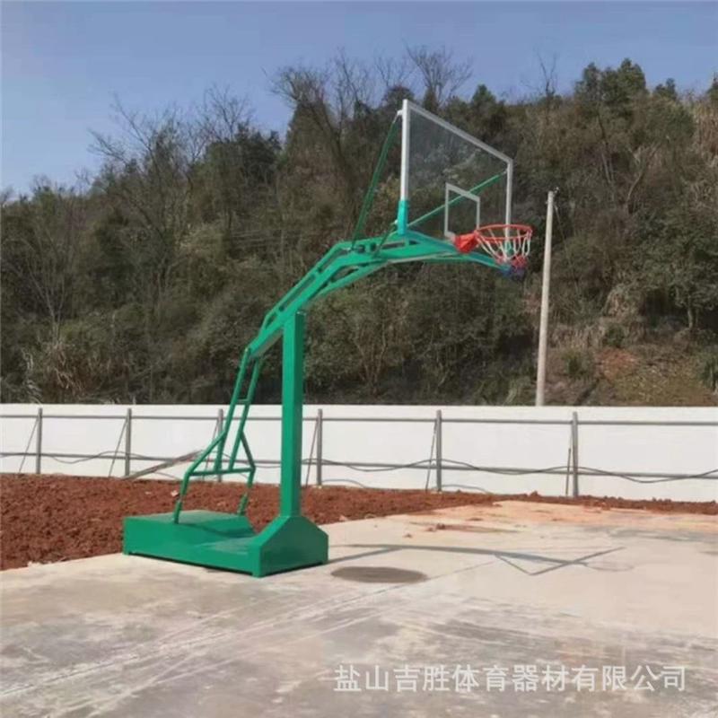厂家直销成人比赛篮球架幼儿园凹手摇升降移动篮球架儿童箱篮球架