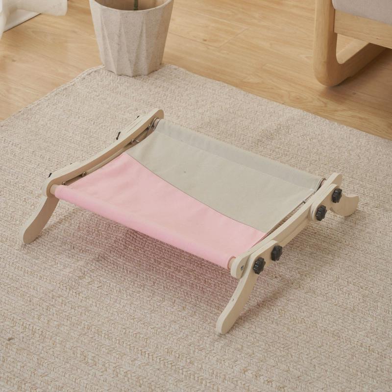 猫床猫挂挂阳台窗户猫咪木质床床悬挂猫窝床边四季通用猫吊床