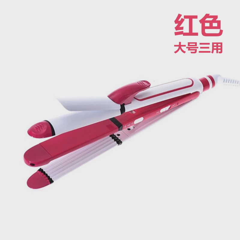 卷发棒卷发器玉米烫夹板多功能陶瓷卷直发器三用玉米须内蓬松烫发