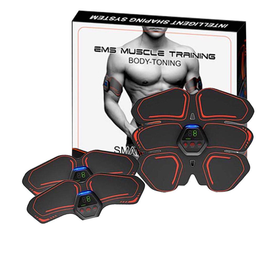 电商新款6片充电带显示屏腹肌贴家用懒人肌肉训练健腹器仪,运动/瑜伽/健身/球迷用品,健腹轮/健腹器,淘宝优惠券,粉丝福利购,淘宝优惠卷