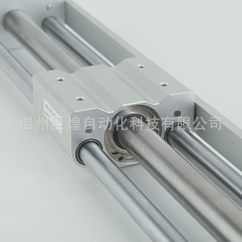 现货smc型气缸cy1s磁耦无杆气缸大推力机械双轴导轨滑块滑台气缸