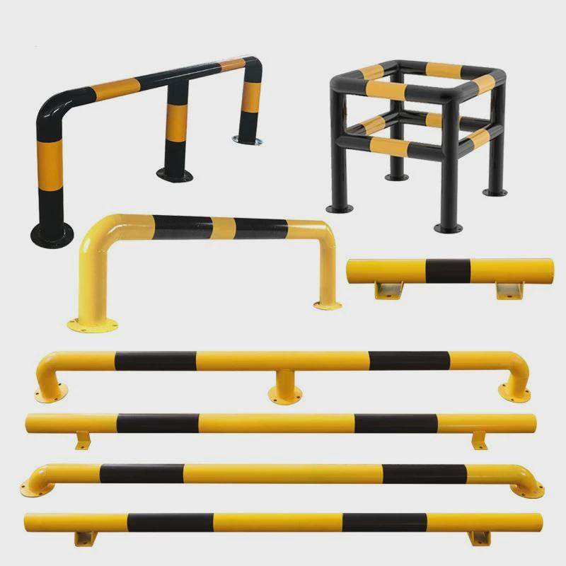 u型钢管挡车器地防撞护栏车位限位器停车挡器车位挡m型防撞杆