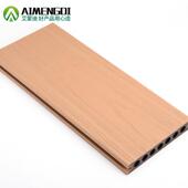 共挤塑木地板户外木塑拼接地板圆孔园林景观二代共挤地板144