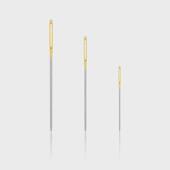 金尾钝头十字绣针裁剪缝合金尾手缝针优质大眼针盒装 缝纫配件针